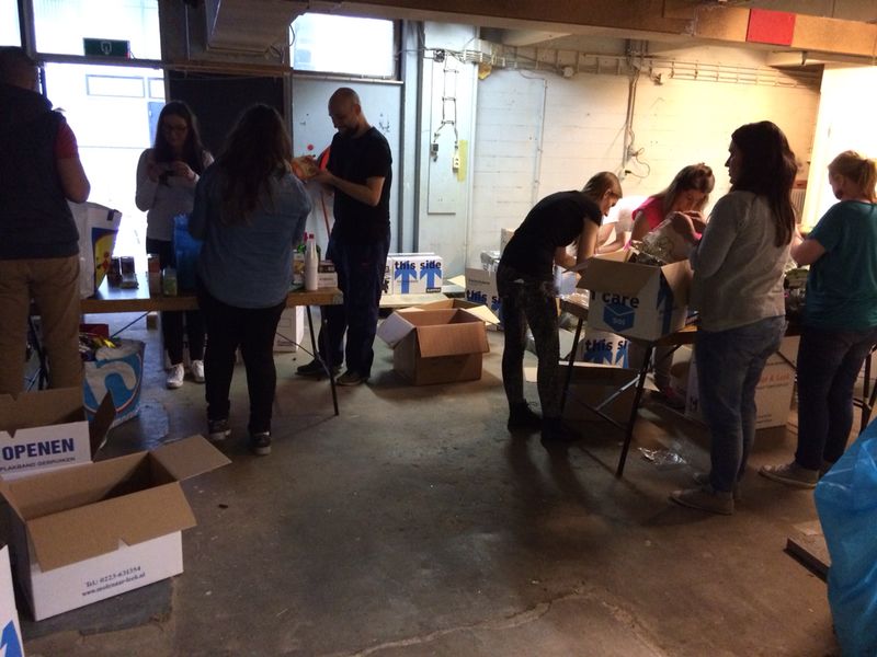 Hrvatska mladež NL, HKŽ sv.Nikola Tavelič u Nizozemskoj, humanitarne akcije i apeli, Rotterdam, Amsterdam