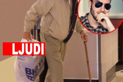 Bosna, pomoć, starac