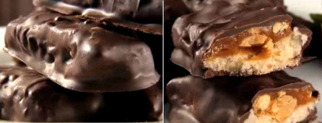 snickers čokoladica, recept