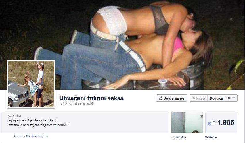 šokantno, maloljetnici, seks, Facebook