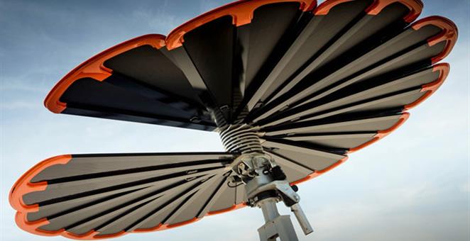 neprerađeni otpad, solarna energija, solarni cvijet