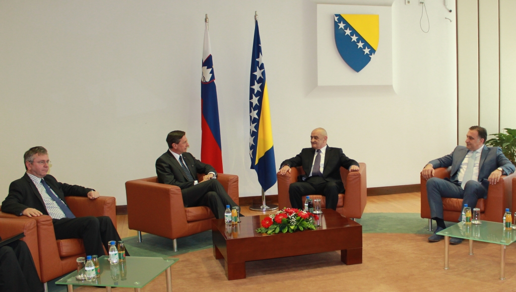 Borut Pahor, Vjekoslav Bevanda, Bosna i Hercegovina, Borut Pahor, Mladen Ivanić