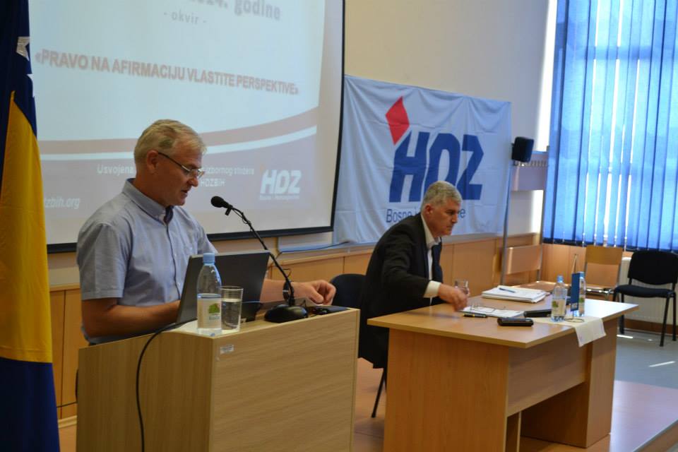 HDZ BiH, dr. Dragan Čović, Predsjednik HDZ-a BiH, članovi Središnjeg odbora