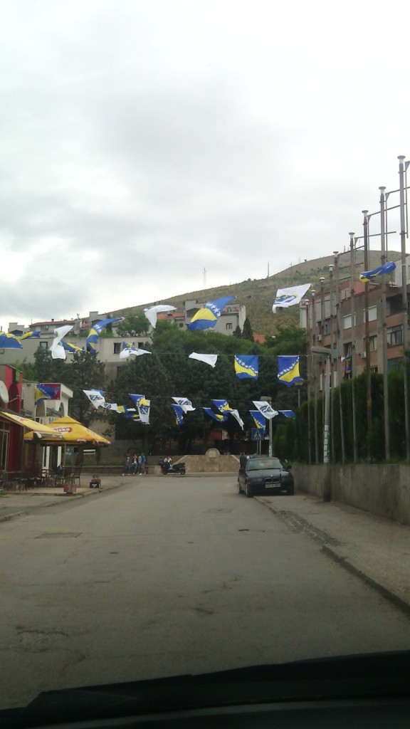 Navijačka groznica u istočnom dijelu Mostara