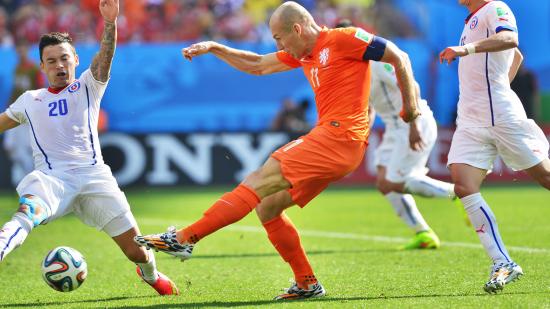 nogomet, SP u Brazilu, Nizozemska, čile, Nizozemska, Roben, SP Brazil