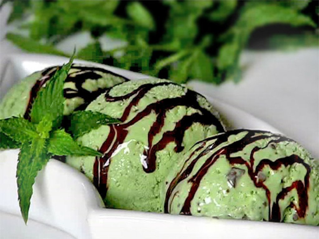 Domaći sladoled od mente, recepti, domaći sladoled