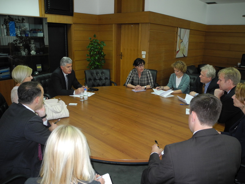 dr. Dragan Čović, Peter Sorensen, Borjana Krišto, HDZ BiH