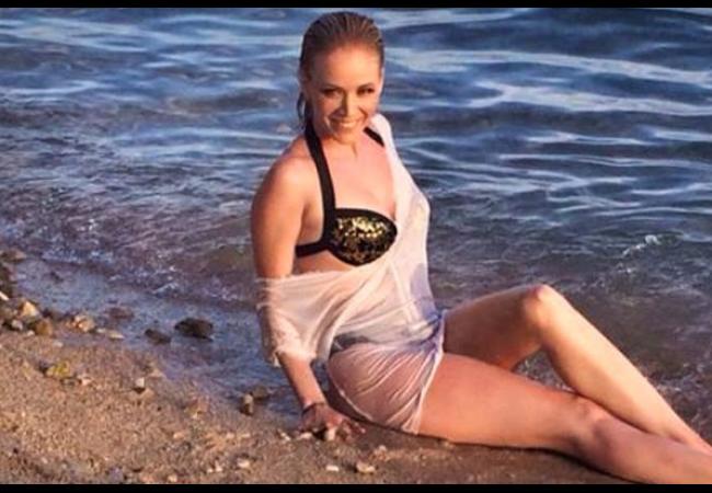 Jelena Rozga, kupanje, plaža