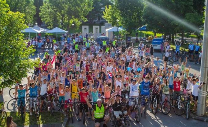 posuško lito, biciklijada