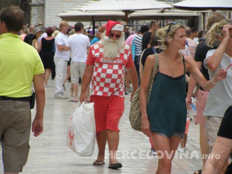 Djed Mraz na Stradunu