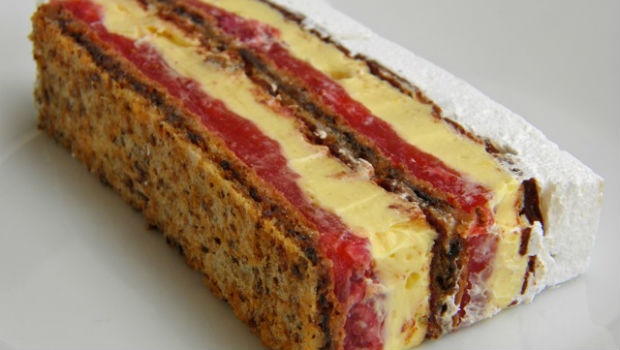 recept, Biskvit, kremasta Kapri torta