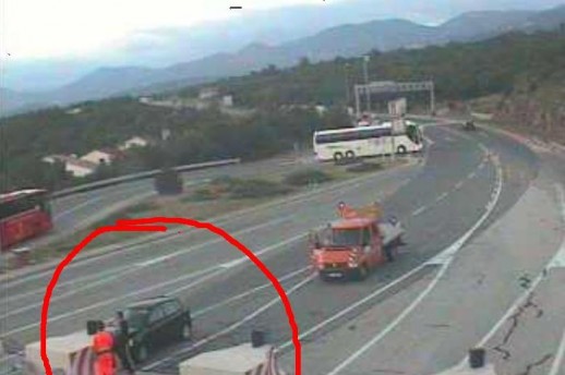 udario u betonski odbojnik, alkoholizirani vozač