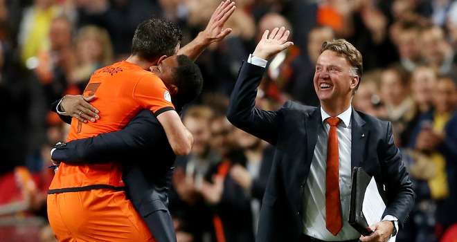 Nizozemski izbornik, Louis van Gaal, SP u Brazilu, nogomet