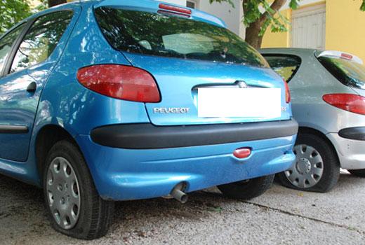 Mostar, gume, bušenje