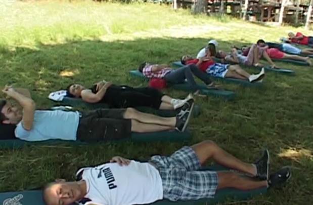 Crna Gora zemlja, natjecanje u izležavanju