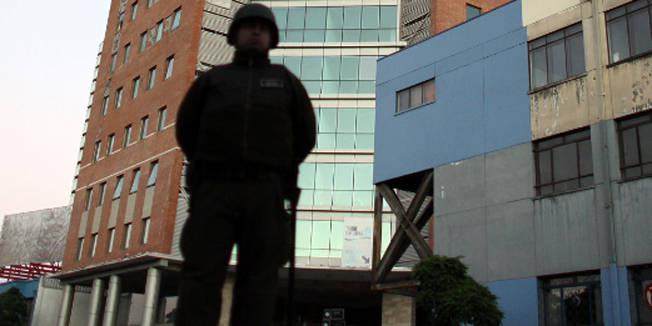 pljačka, Čileanska policija