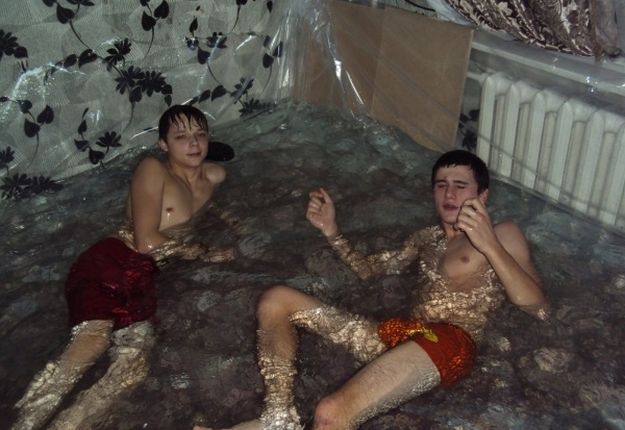 bazen, dnevni boravak, Rusija