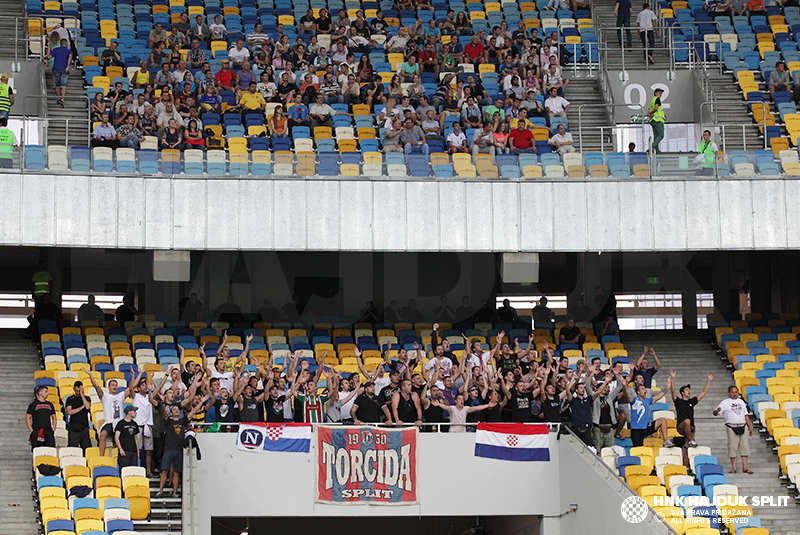 Hajduk, Europska liga, dnjepar