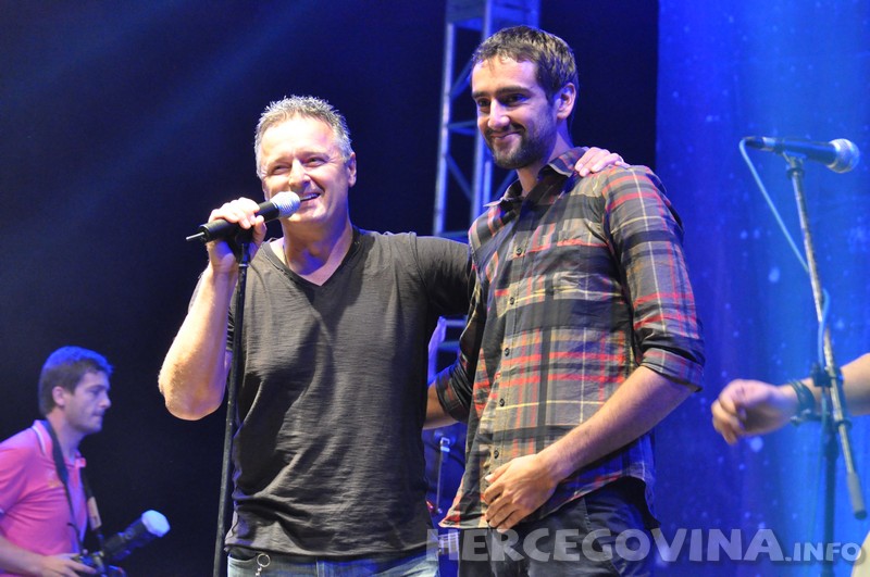 Marin Čilić, Međugorje, fešta, doček, Marin Čilić, doček, Marko Perković Thompson