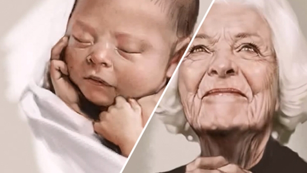 žena, odrastanje, crtez