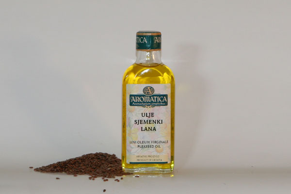 Arterijski krvni tlak, ljekovita djelovanja , ulje od sjemenki lana, ljekovito bilje, Ljekovito ulje