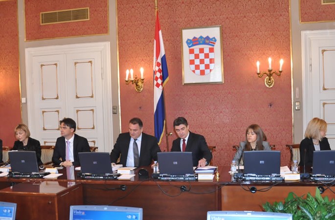 Vlada RH, odluke, Hrvatska