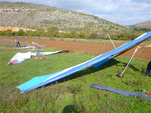 letenje, HGSS Mostar