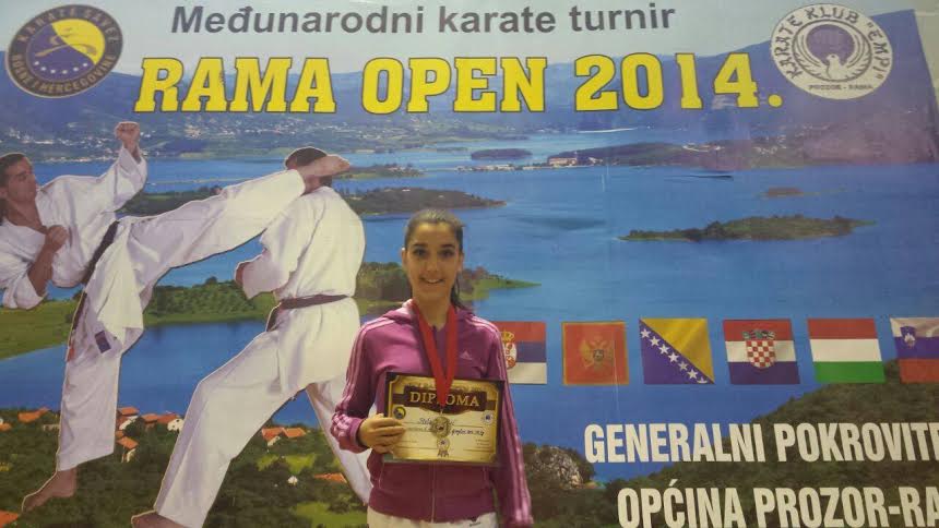 KK Zrinjski, karate, Stela Brkić