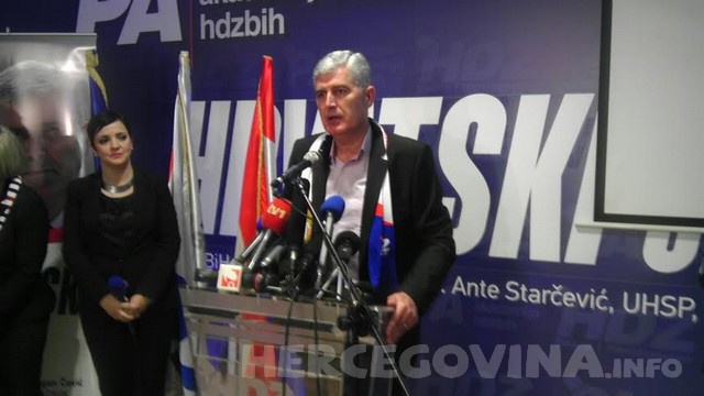 HDZ BiH, dr. Dragan Čović, Dragan Čović, izbori, predsjednički izbori, Opći izbori 2014., dr. Dragan Čović, izbori, zahvala