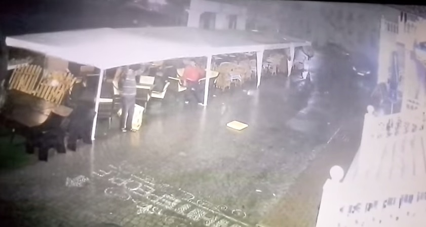 orkanski vjetar, čovjek