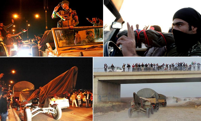 Peshmerge, Kobani, Ekstremisti ISIL-a, ISIL, irak, Sirija