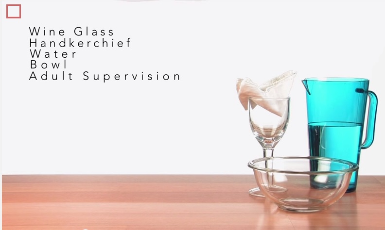 gravitacija, voda, eksperiment