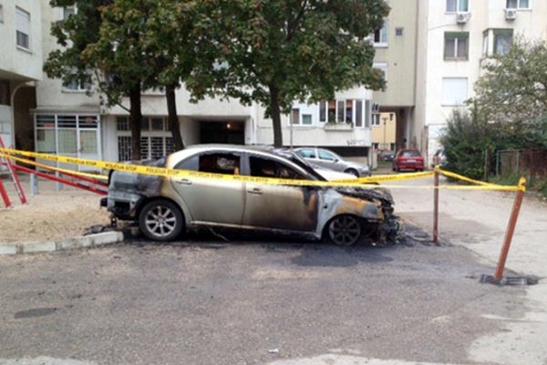 zapaljeno vozilo Seada Temima