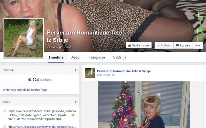 Facebook socijalna mreža, gole fotke, šokantno