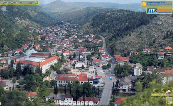 Stolac, Gigapixel, panorama