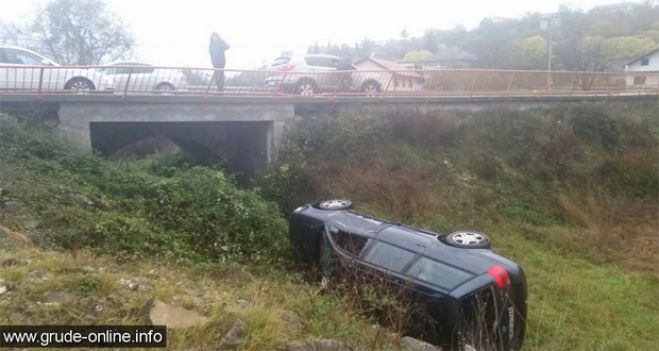 Grude, prometna nezgoda, prometna policija, policija