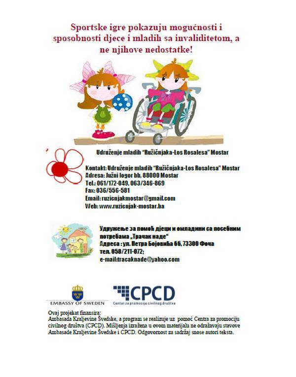 natjecanje, Mostar, egipatsko selo, osobe s invaliditetom