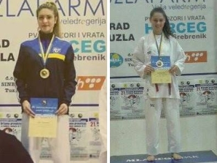 Anamarija Tomić, Katarina Sušac, karate