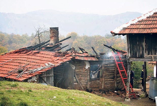 porod, pogibija, požar