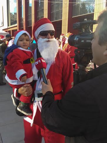Djedovi božićnjaci na biciklima