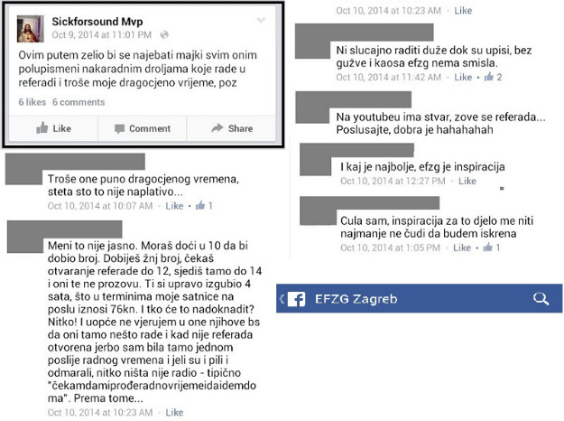 sunspenzija, studentice, Facebook socijalna mreža