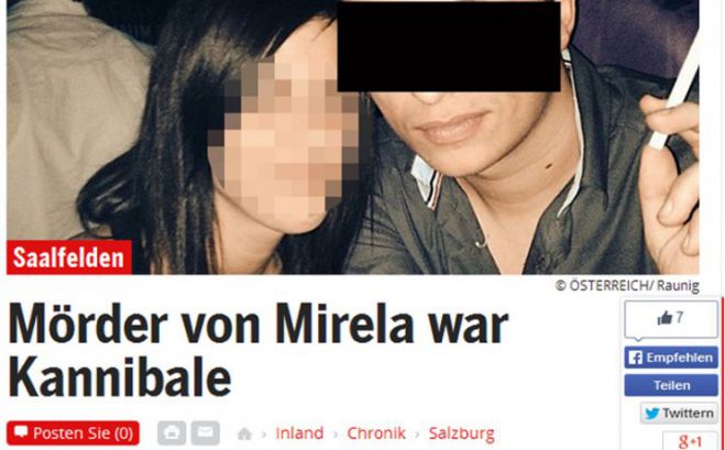 ubojstvo, austrija, kanibal