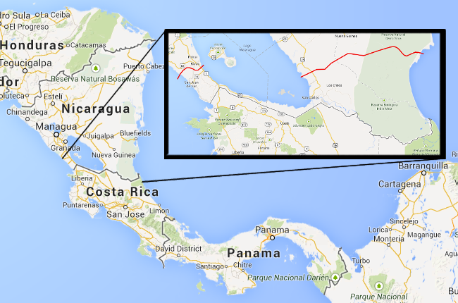 panamski kanal, Nikaragva, kineska kompanija, Atlantski i Tihi ocean