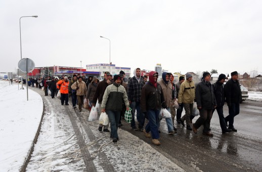 Tuzlanski radnici , prosvjednici, prosvjed, Vlada Tuzlanske županije 