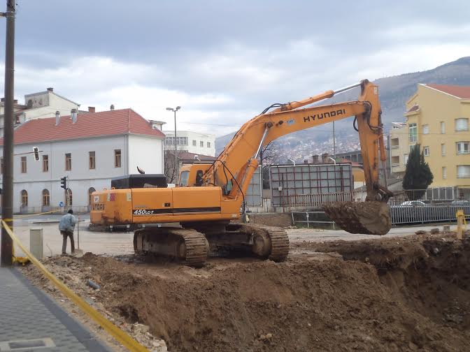 franjevci, Mostar, gradnja