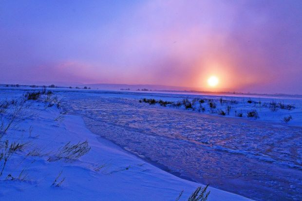 Šuica, rijeka šuica, led