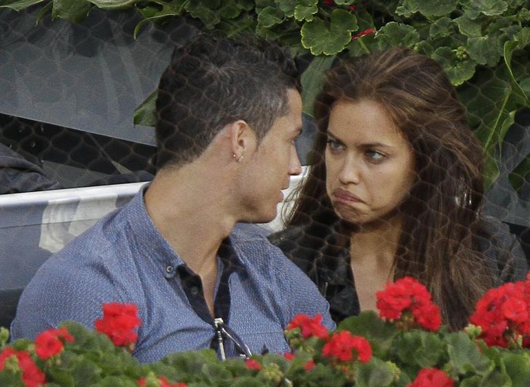 Irina Shayk, Cristiano Ronaldo, prekid