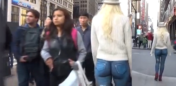 šetnja u tangicama, New York