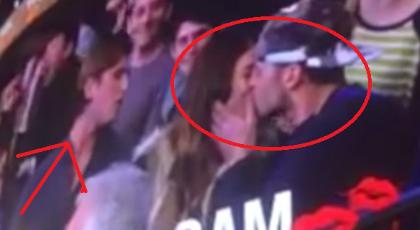 stranac, poljubac, poljubci, utakmica, kosarka