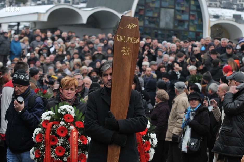 sahrana, ukop, Kemal Monteno